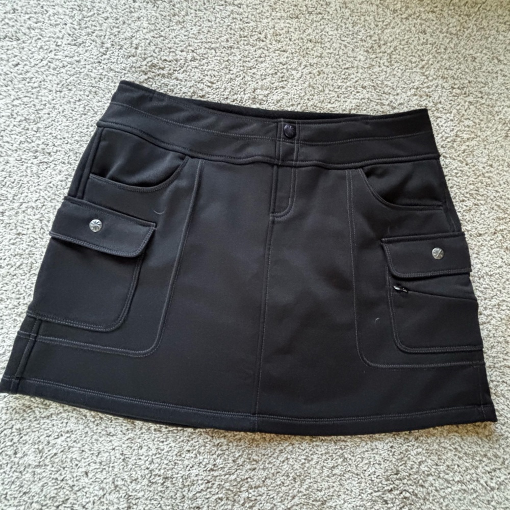 Athleta Black Mini Skirt